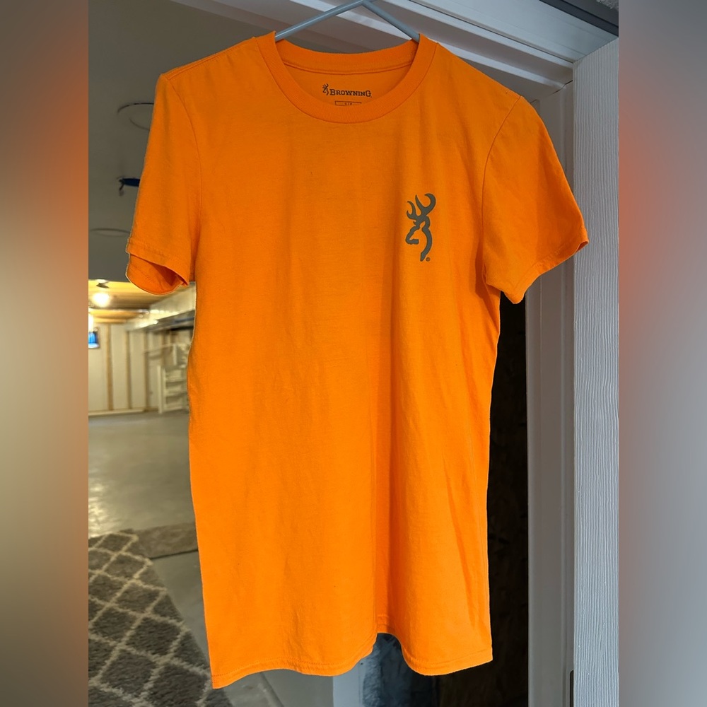 Browning Men's Orange T-Shirt